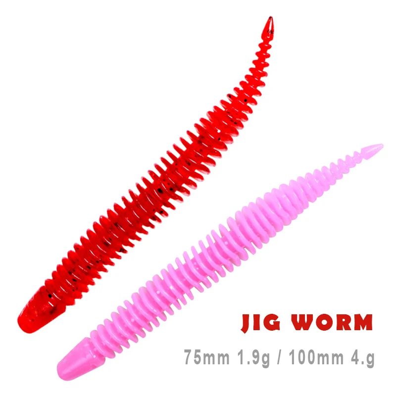 75mm 100mm / 1.9g 4g Worm Soft Fishing Lure Shad Silicone Baits Wobbler Jigging Worm Soft Lure Swimbait
75mm 100mm / 1.9g 4g Worm Soft Fishing Lure Shad Silicone Baits Wobbler Jigging Worm Soft Lure Swimbait