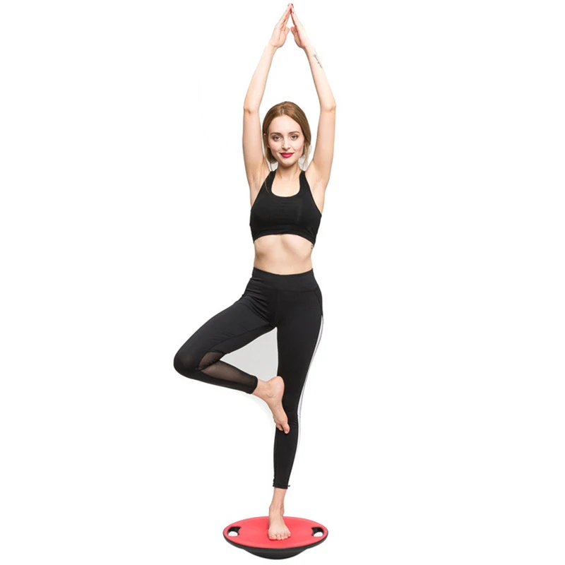 Балансировочная доска для упражнений тренировочный тренажер портативная