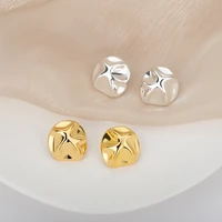irregular stainless steel earrings for women s925 pin elegant european modern female creative mujer earring chic jewelry gifts