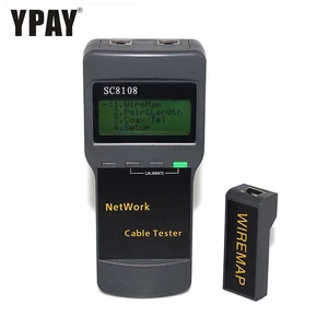 ypay network cable tool rg45 tester ethernet wiremap rj45 cat5 cat5e cat6 cat7 wire breakpoint length range finder find line free global shipping