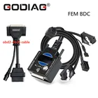 Тестовая платформа GODIAG FEM BDC для BMW, программируемая работа с GT100 Xhorse VVDI 2 VVDI Key Tool Plus Autel IM608CGDI