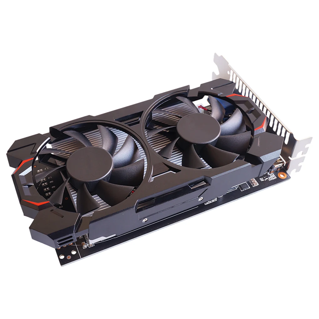 Bestellen Grafikkarte Original GTX1050 2GB 128Bit GDDR5 Video Karten Für NVIDIA VGA Karten Dual Lüfter Video Spiel Grafiken Karte Neue