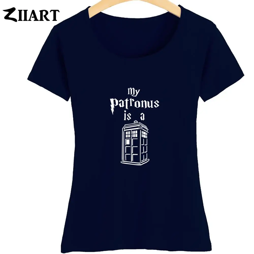 Хлопковая Летняя Повседневная футболка с короткими рукавами и принтом Доктор