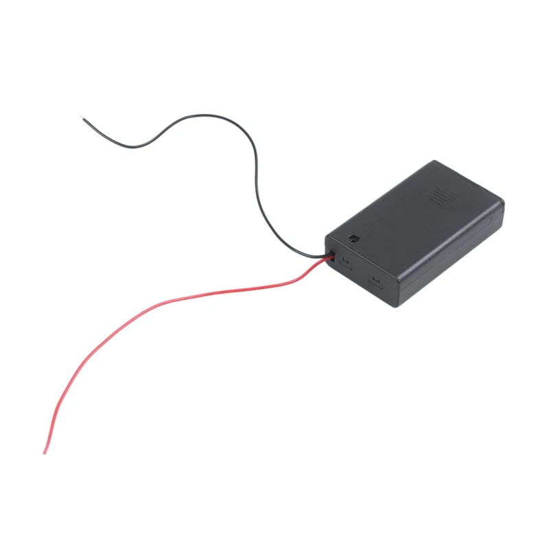 3 шт. два провода ВКЛ./ВЫКЛ. Переключатель 3x1 5 V AAA держатель батареи Чехол w