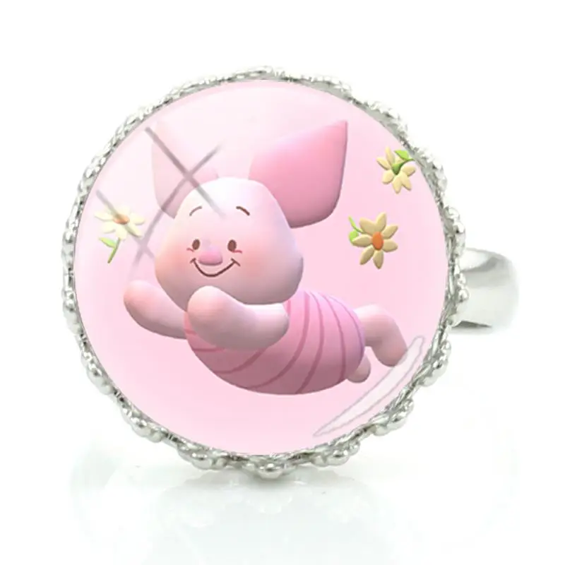 Кольца из мультфильма Disney FSD187 со звездами короной росы и поросенком - купить по