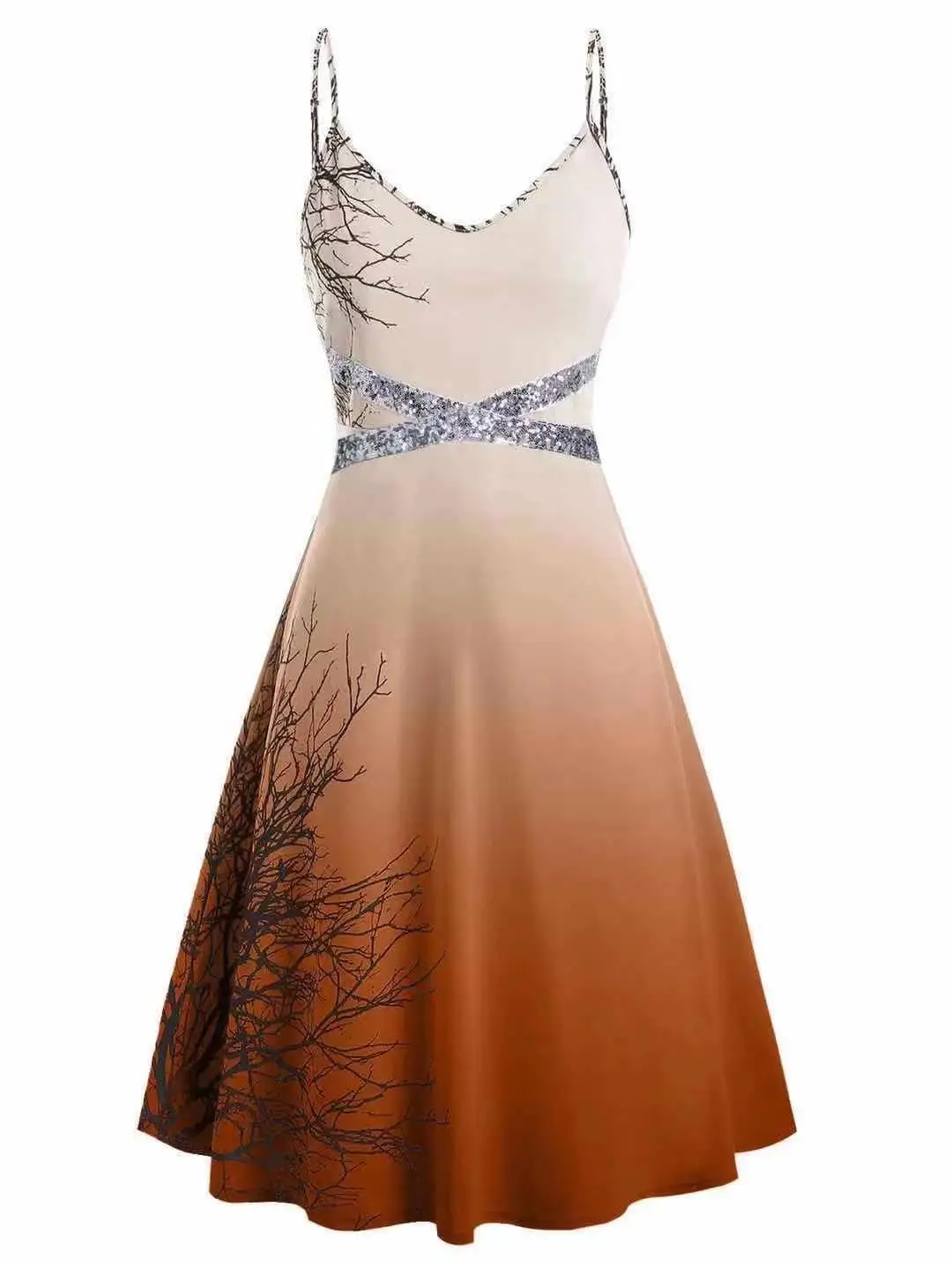 

Plus Size dress sexy women dresses Halloween Sequins dress Print Sleeveless Camisole Mini dresses woman party dress vestidos