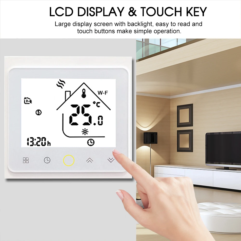 Термостат для водонагревательного котла Smart Home WiFi цифровой контроллер