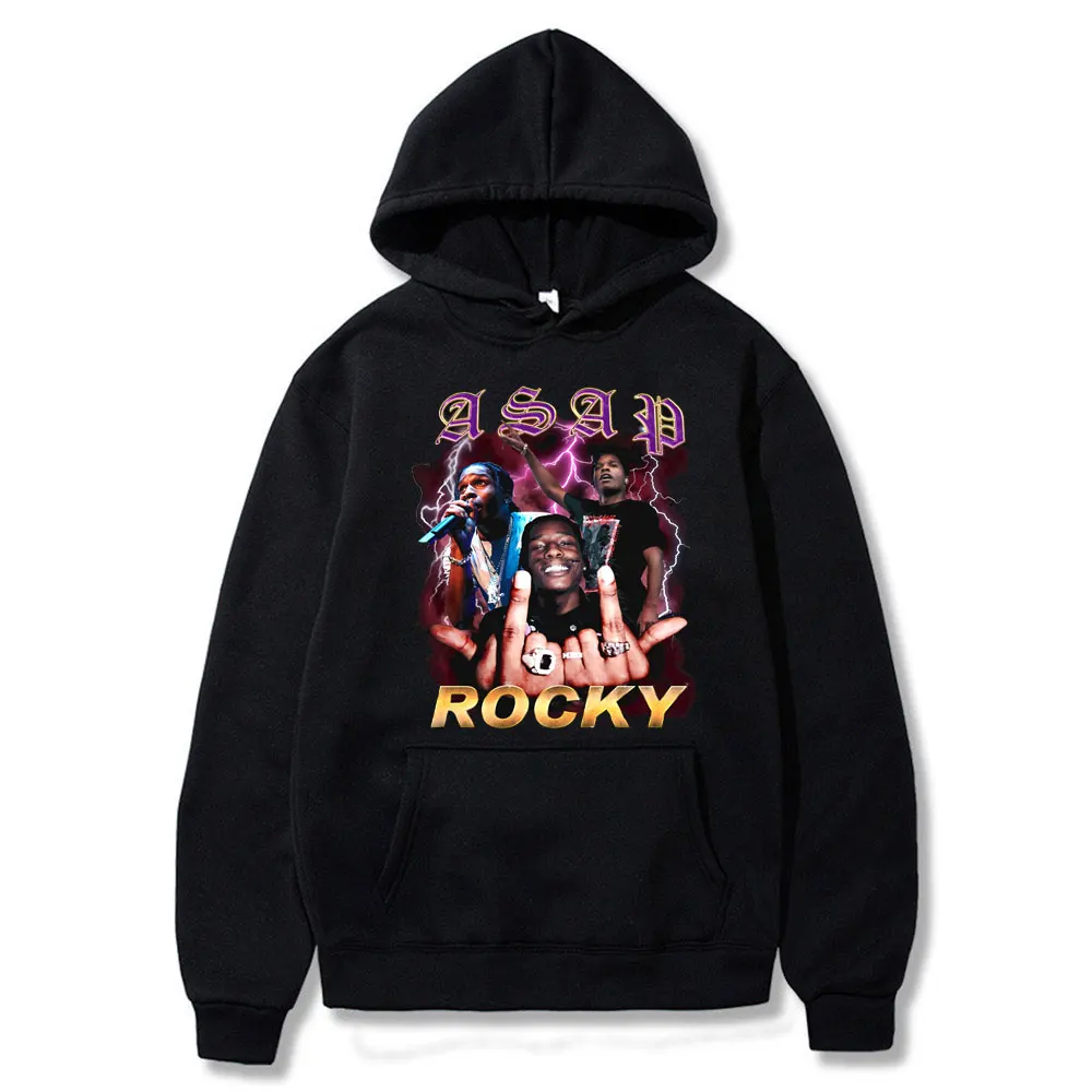 

Hoodie Asap Rocky Men Women Print Rapper Sweatshirt Harajuku Streetwear Boys Girl Hip Hop Rap Singer Rock Autumn Jackets Clothes
