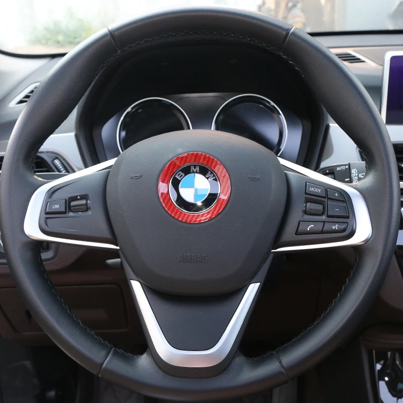 Декор для центра руля автомобиля модифицированные наклейки-кольца BMW 1 3 4 5 7 серии