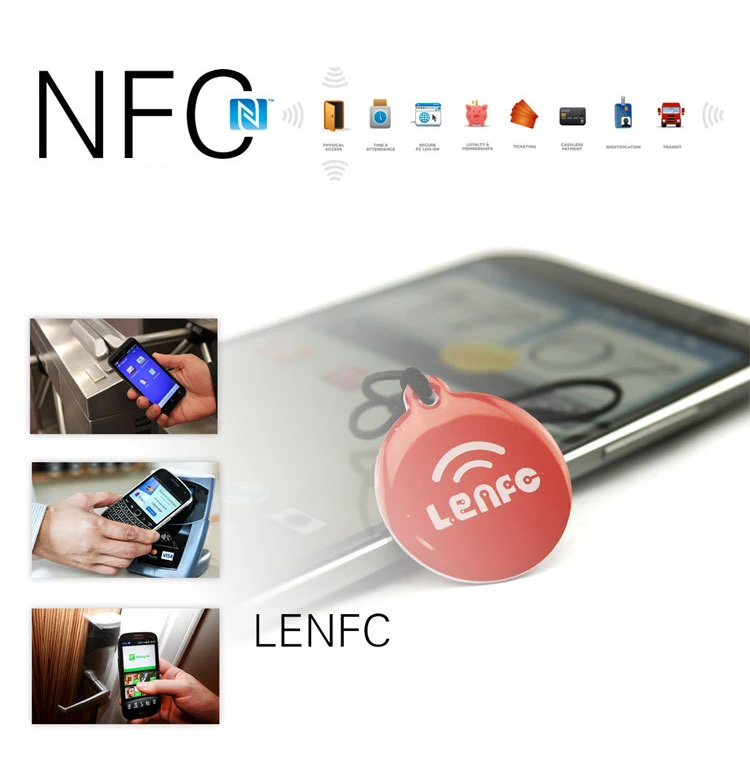 13 56 RFID NTAG203 NFC Эпоксидных карты контроля доступа тег билеты Бизнес-встреча 4-х