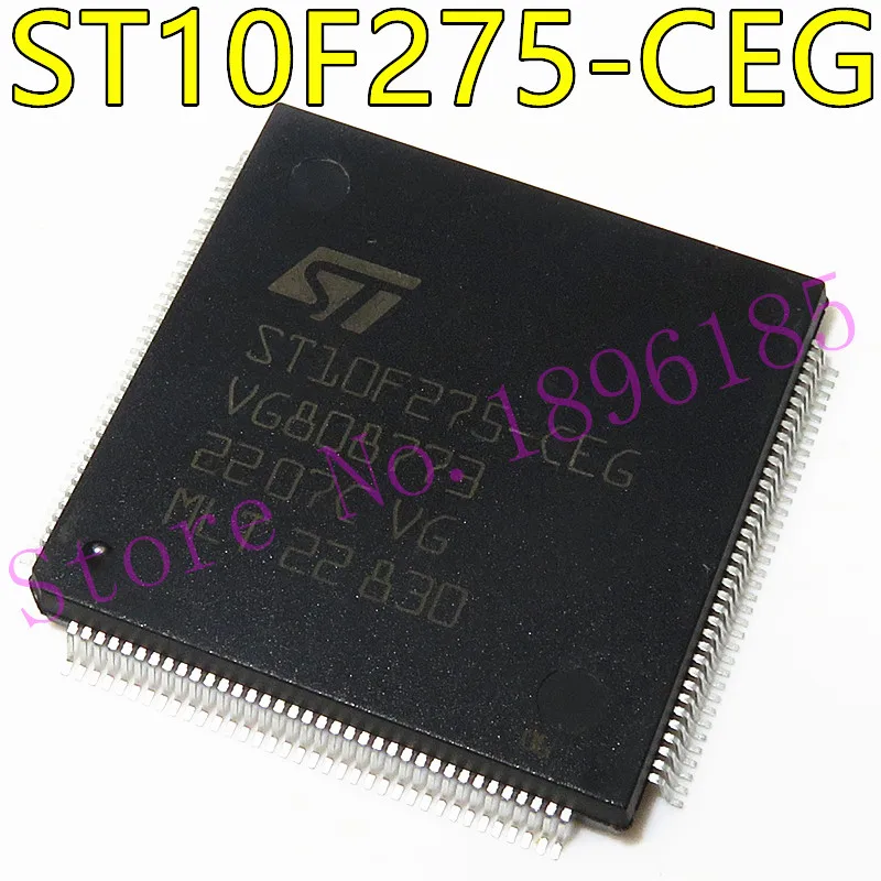 

1pcs/lot ST10F275-CEG ST10F275 10F275 TQFP-144 New original IC In Stock