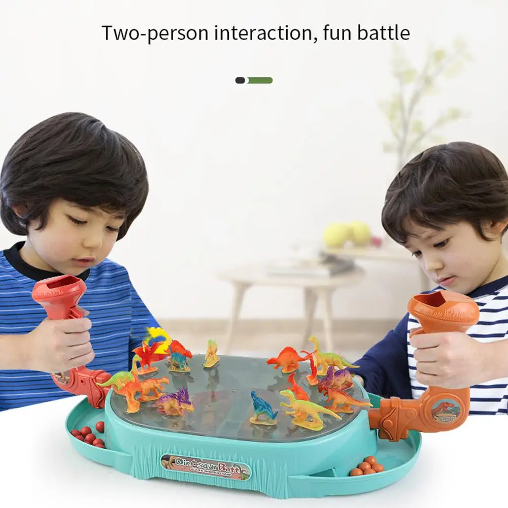 

Desktop Battle Dinosaur Competitive Board Game Parent-child Interaction Dinosaur Shooting Game Children's Educational Toys