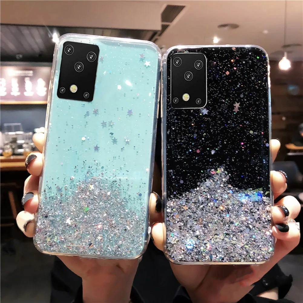 Luxury Bling Glitter Star Case For Samsung Galaxy S20 Ultra S10 S9 Plus Note 10 9 A10 A20 A30 A40 A50 A70 A80 A20E Phone Cover |