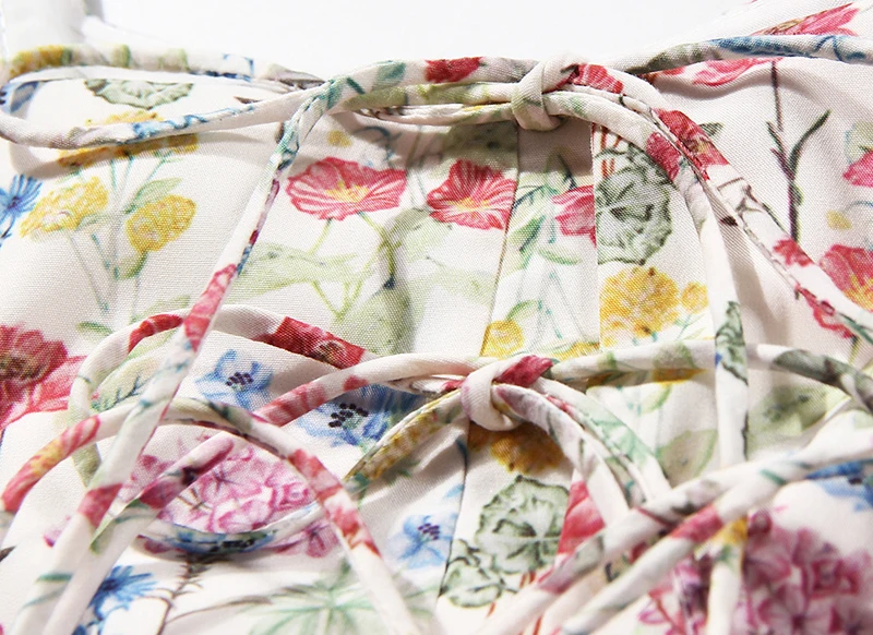 [EAM] Женская блузка с оборками и вышивкой новая свободная рубашка круглым вырезом