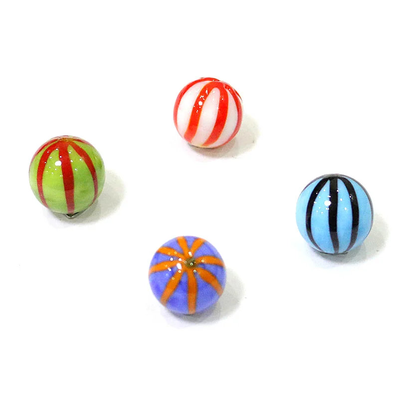 

4Pcs 16MM Colorful Glass Balls Kids Pinball Run Game Marbles Solitaire Toy Vase Filler & Fish Tank Home Decor Canicas Ornaments