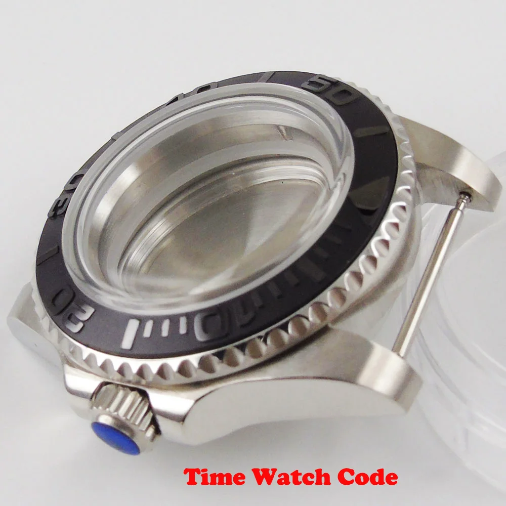40 мм нержавеющая сталь мужские части корпуса часов подходят для NH35 NH36