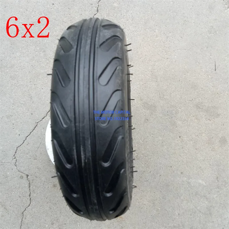 Супер 6 дюймов 6X2tyre скутер шины и внутренняя трубка набор Электрический колесо