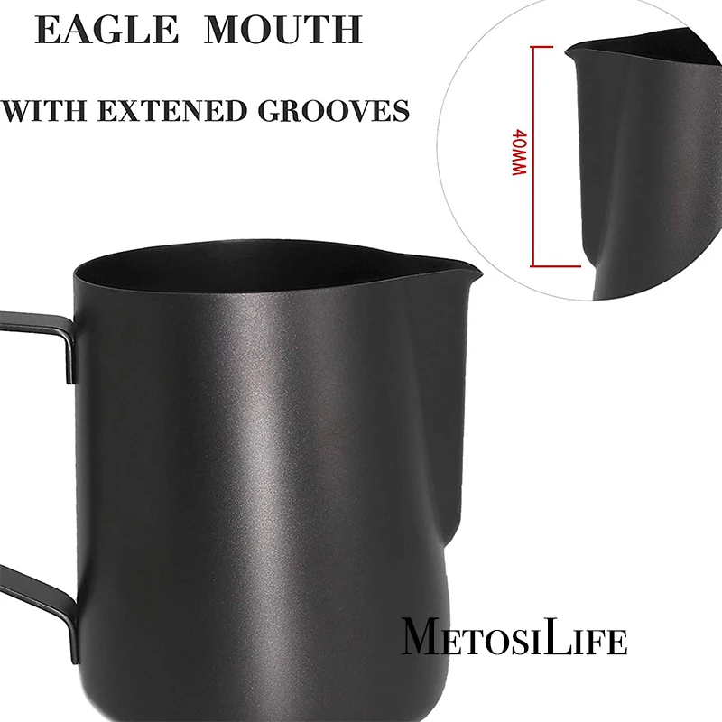 Кувшин для взбивания молока из нержавеющей стали кувшин эспрессо приготовления