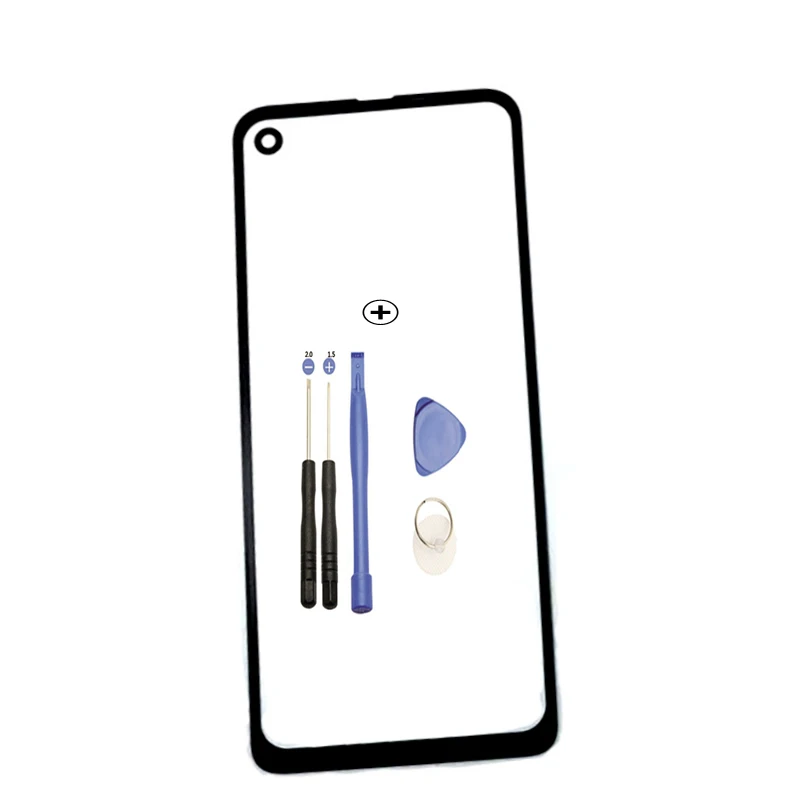 Для Motorola One Vision XT1970 P50 Мобильный телефон lcd Внешняя Лицевая панель сенсорный Экран