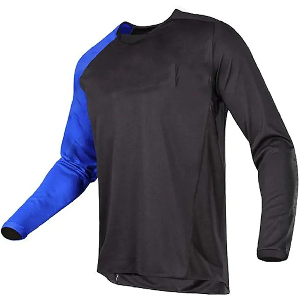 

Горный горный Джерси с длинным рукавом горный Мотокросс рубашки новый пользовательский сублимационный популярный велосипед Джерси спуск ...