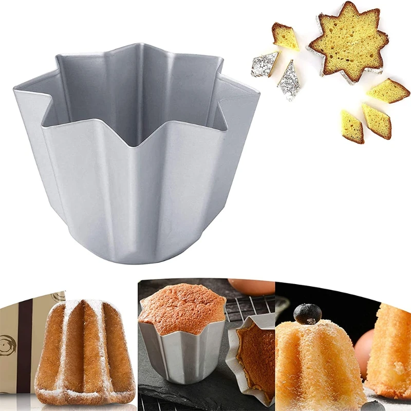 

1 Pcs Deep Anodized Octagonal Cake Mold, Aluminum Alloy Cake Baking Mold, Dessert Fondant Mold, Kitchen Baking Mold