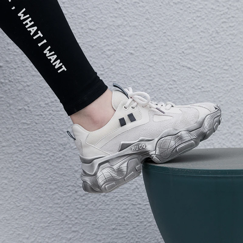 IGU/Повседневная обувь женские кроссовки на плоской платформе женская подошве