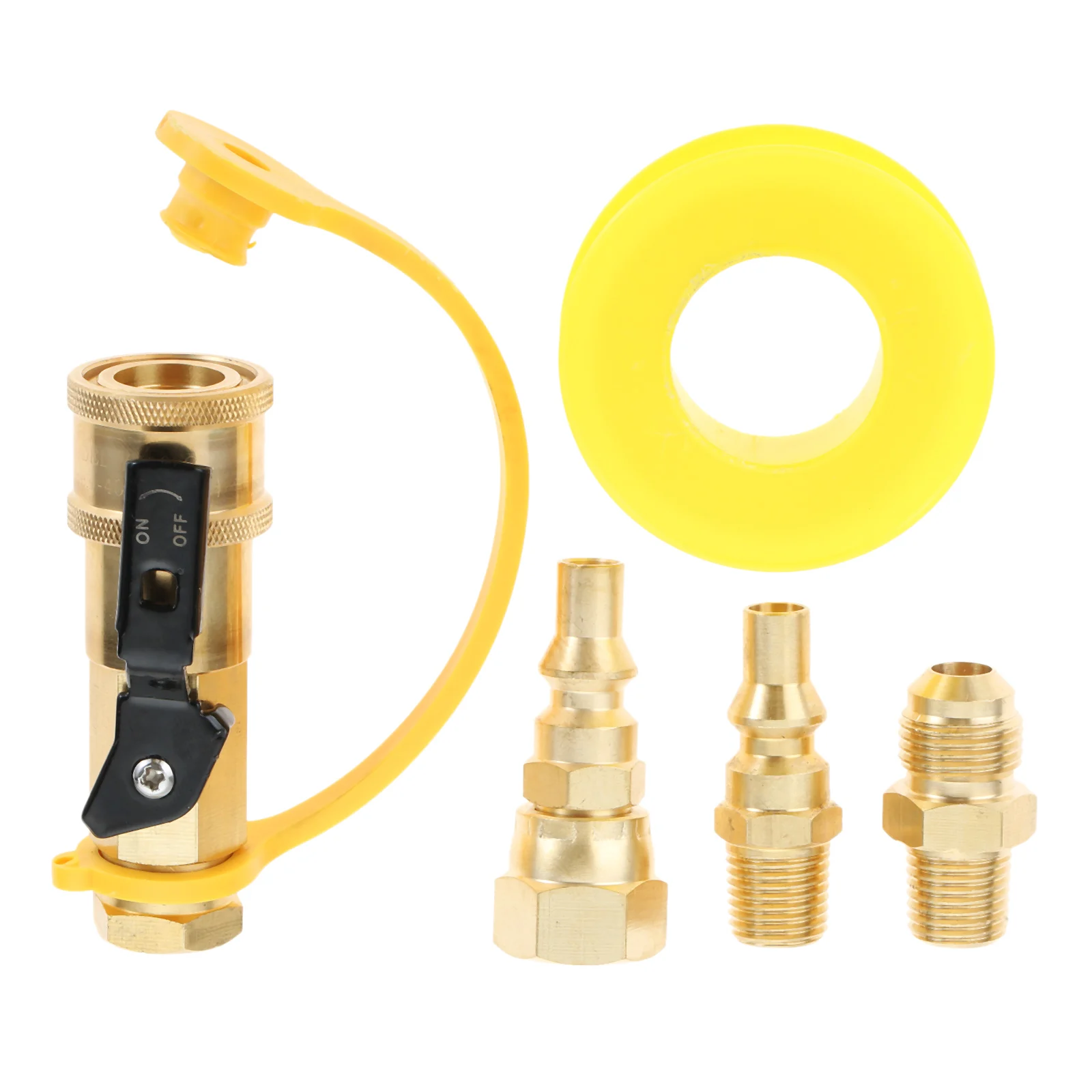 

Комплект быстроразъемных адаптеров для пропана 1/4"