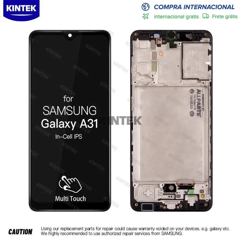 

( No Fingerprint Sensor ) 6.4" OEM In-Cell Display for SAMSUNG Galaxy A31 LCD Touch Screen Digitzer A315F A315F/DS A315