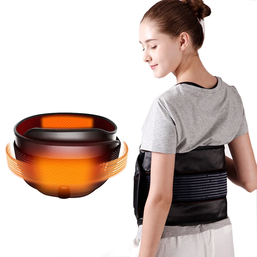 Электрический пояс для похудения фотонный Массажер прогревания талии