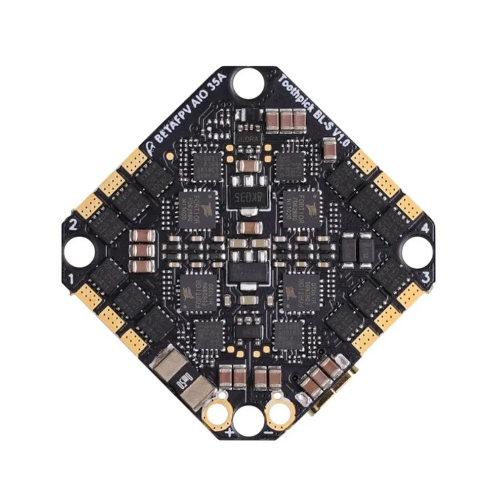 

Betafpv зубочистка F722 F7 2-6S Контроллер полета AIO 35A BLheli_S 4In1 бесщеточный ESC для цифрового VTX Plug Play FPV квадрокоптера