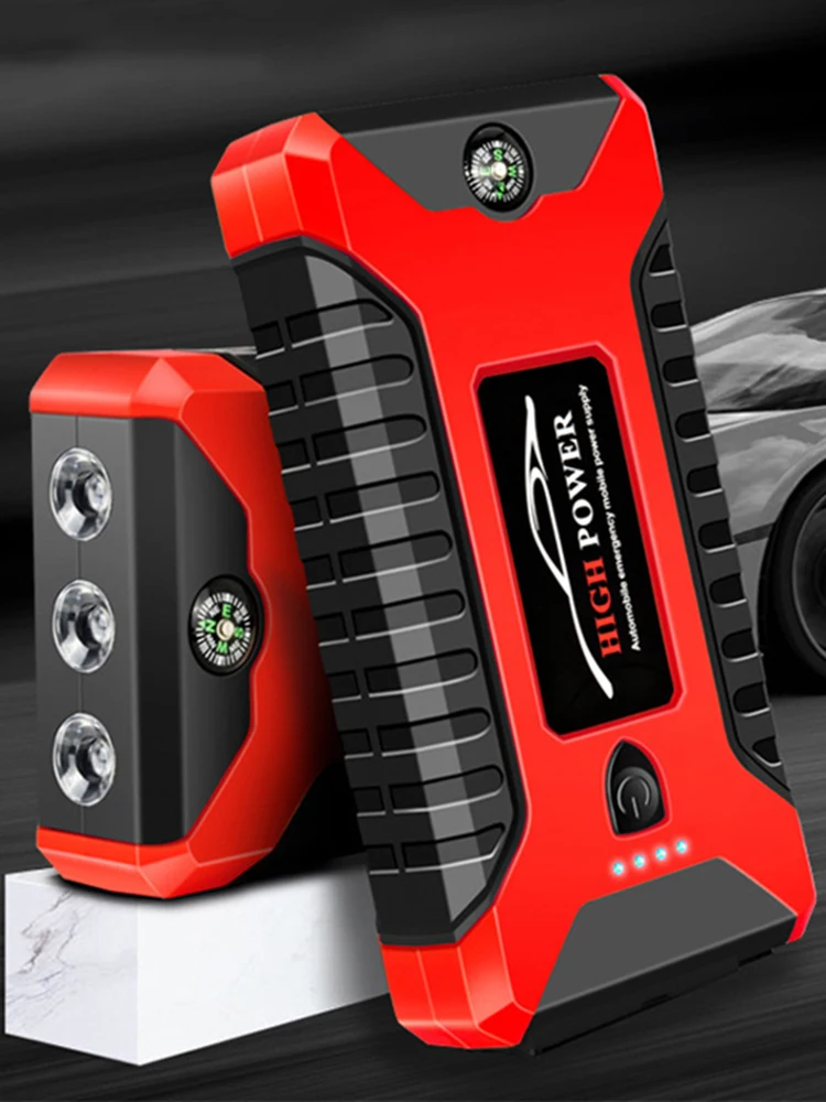 Пусковое устройство 20000 мАч пусковое для экстренного запуска автомобиля