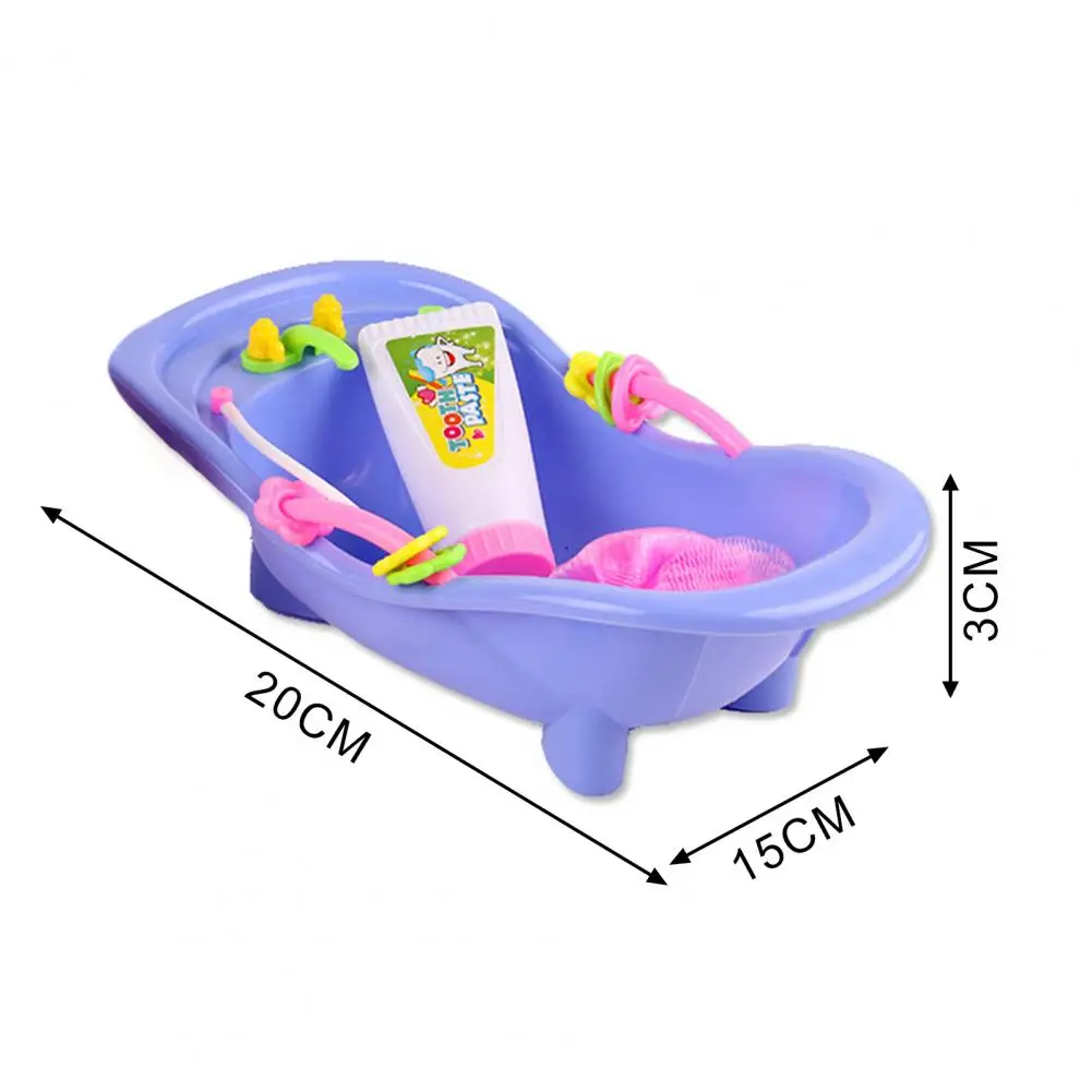 Bath Toy Shower Toy Cartoon Baby Doll Parent-child Interaction Eco-friendly Bathtub Doll Shower Kid Toy for Swimming