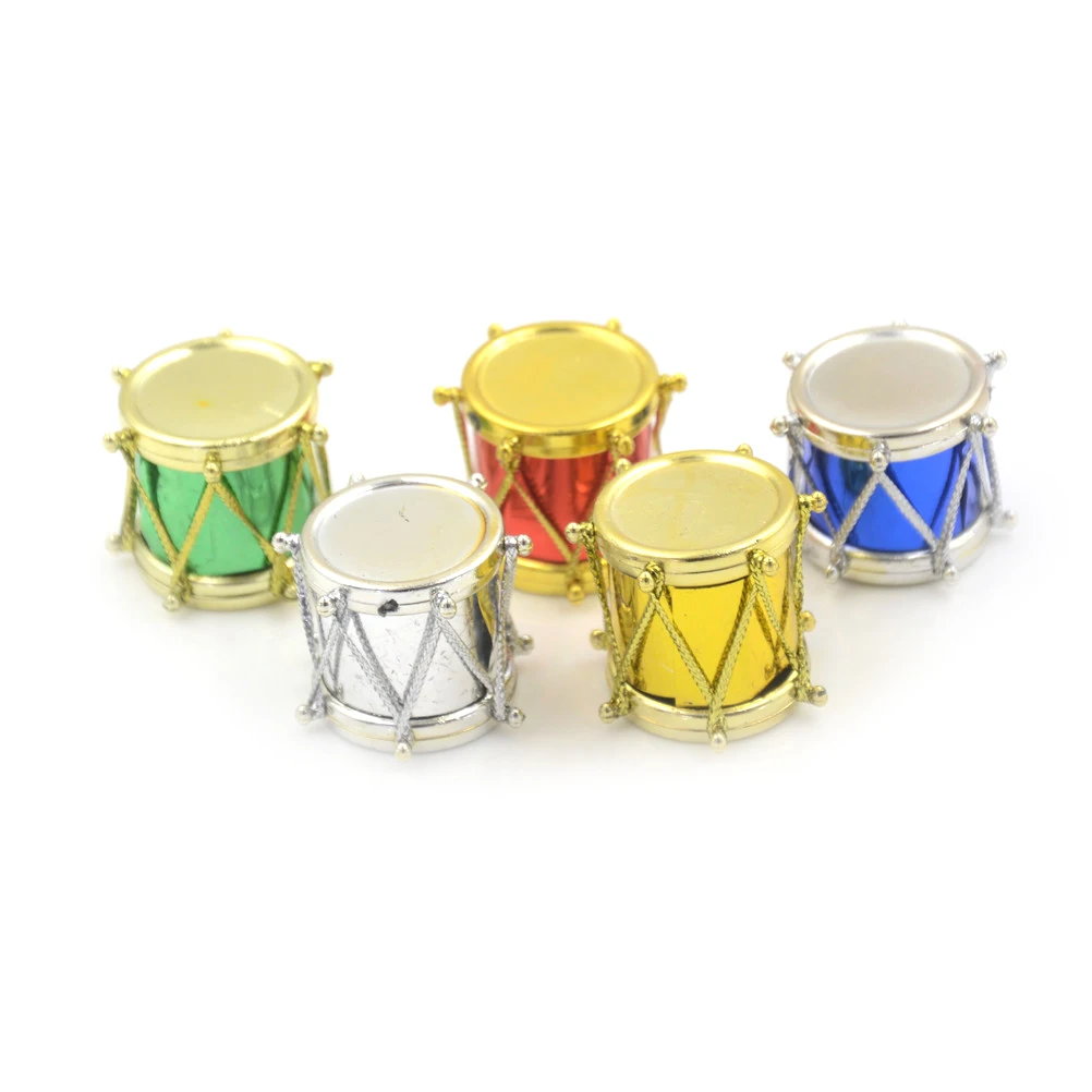Мини кукольный домик игрушки лучший инструмент барабан музыкальная игрушка для