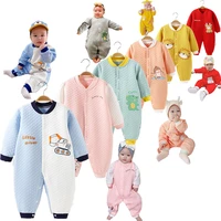 baby clothes spring autumn anime thin cotton clip infant romper patchwork sleepwear for newborns kids pajamas toddler homewear