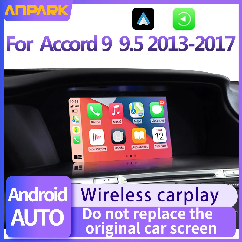 Автомобильный медиаплеер для Honda Accord 9 5 2013 2014 2016 2017 беспроводное воспроизведение