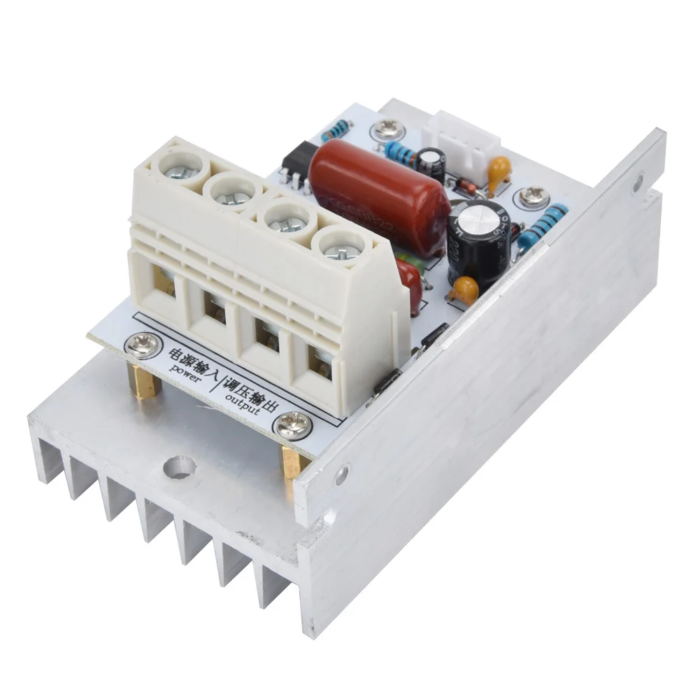 Цифровой регулятор напряжения SCR 10000 Вт скорости диммер термостат переменный ток