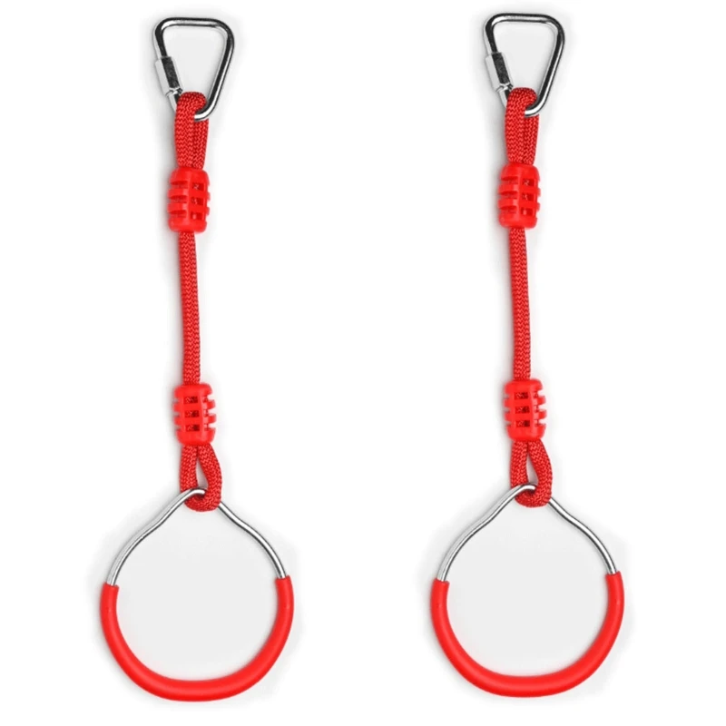 

B36E Kids & Toddlers Jungle Explore Gymnastic Rings with Buckles Gymnastic Rings