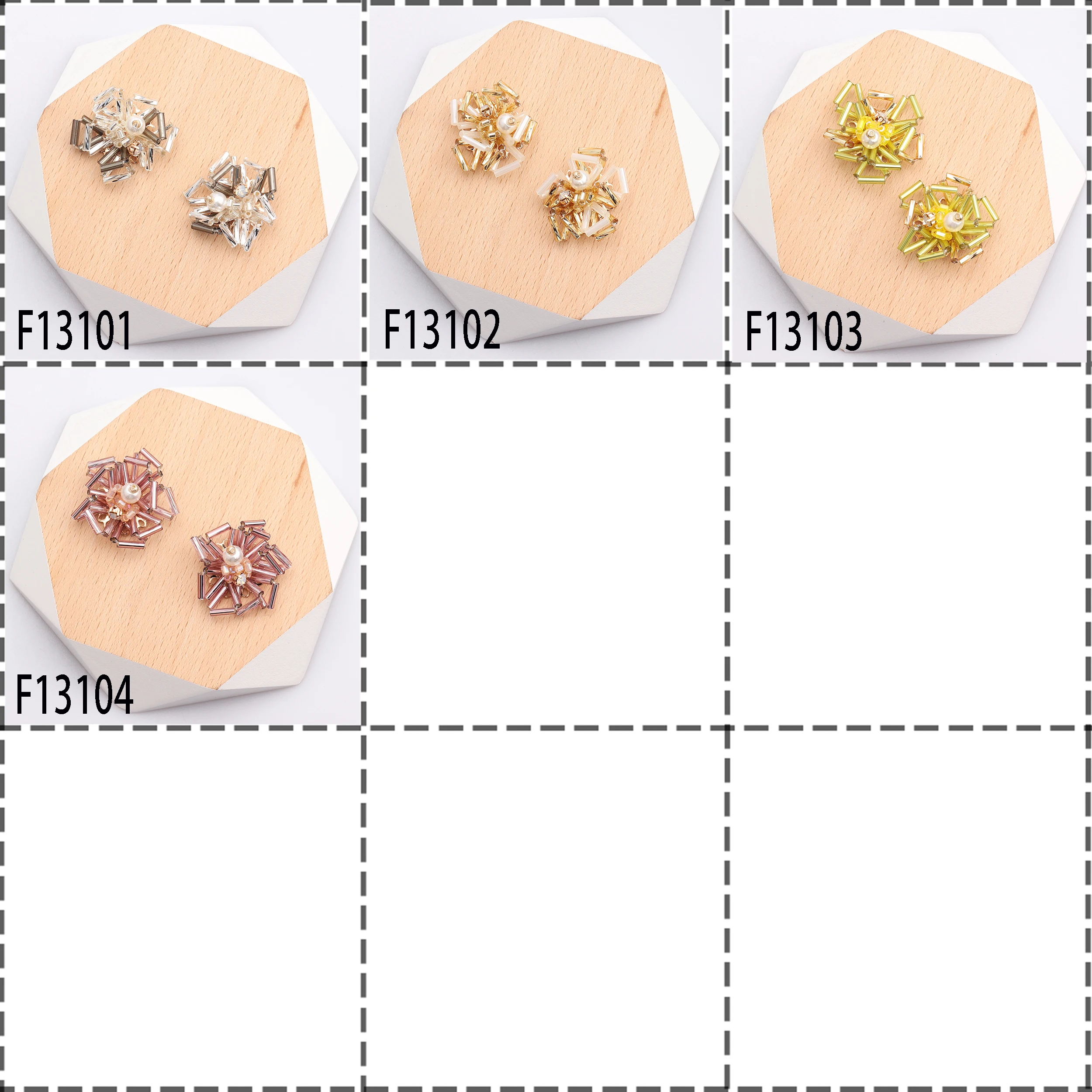 CHENGRUI F131 ювелирные аксессуары diy бусины кулон форма цветка ручная работа изделия