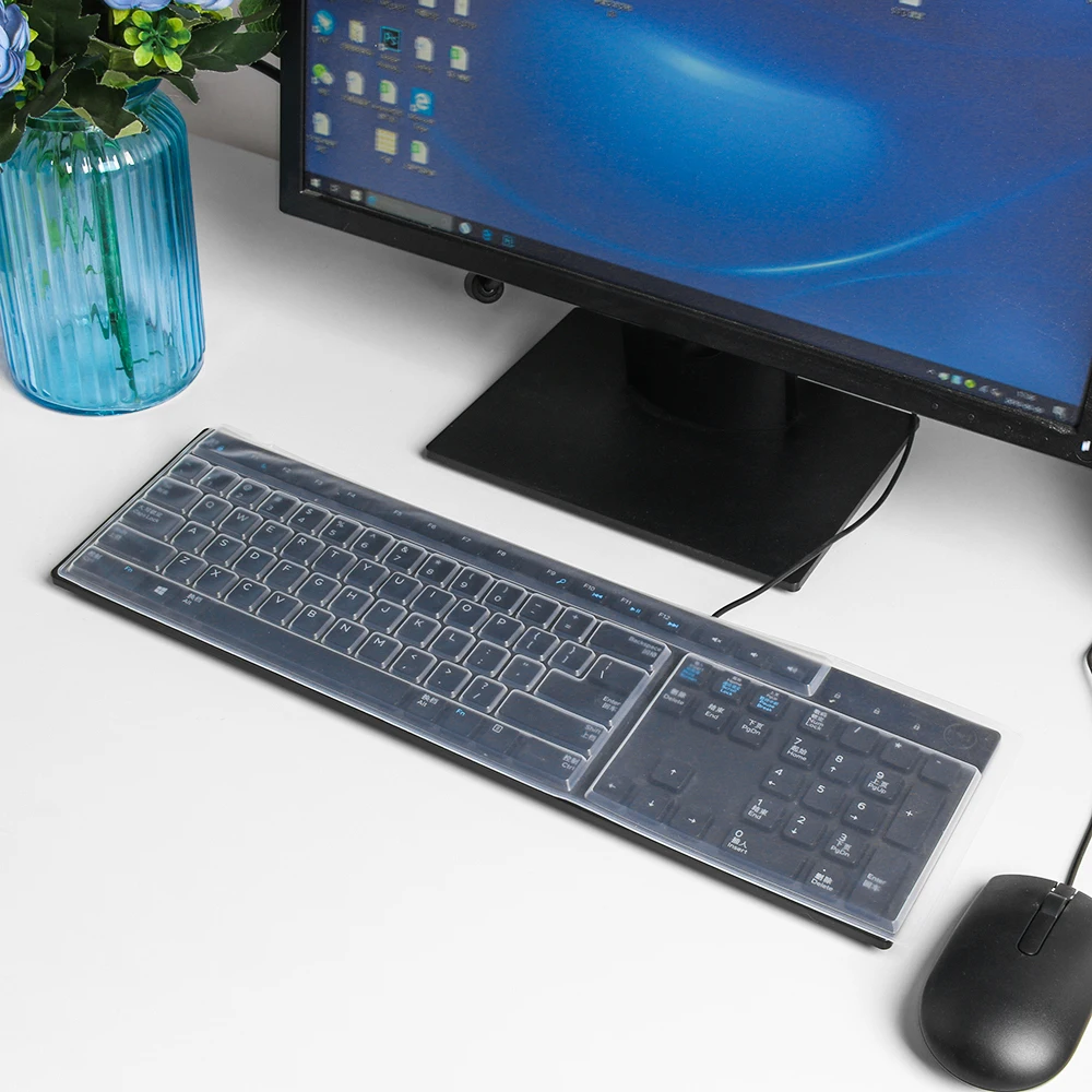 Универсальная силиконовая для компьютерной клавиатуры 1 шт. защитная пленка