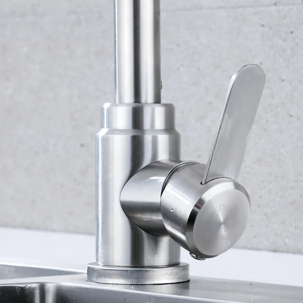 1 шт. 304 водопроводный кран из нержавеющей стали кухонные раковины для горячей и
