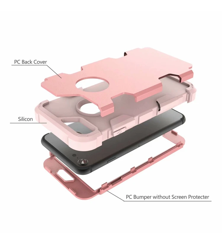Для Apple iPhone 7 4," гибридный противоударный защитный резиновый силиконовый чехол-накладка для iPhone7