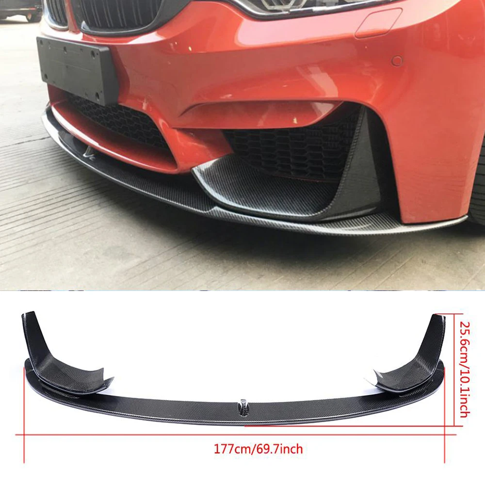 Передний бампер для BMW F80 M3 F82 F83 M4 разветвители губ спойлер диффузор 2014 - 2019