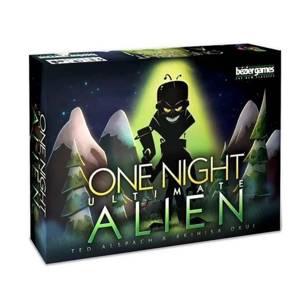 Одна ночь Ultimate Werewolf alien настольные игры оборотни для дома вечерние английские версии карты игра для детей Подарки