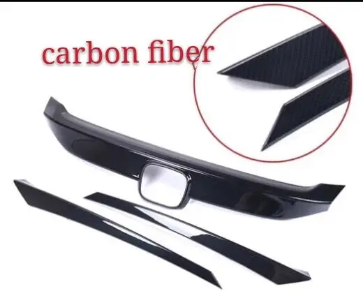 Высокое качество черная яркость углеродная волокнистая решетка украшение 2016 2017