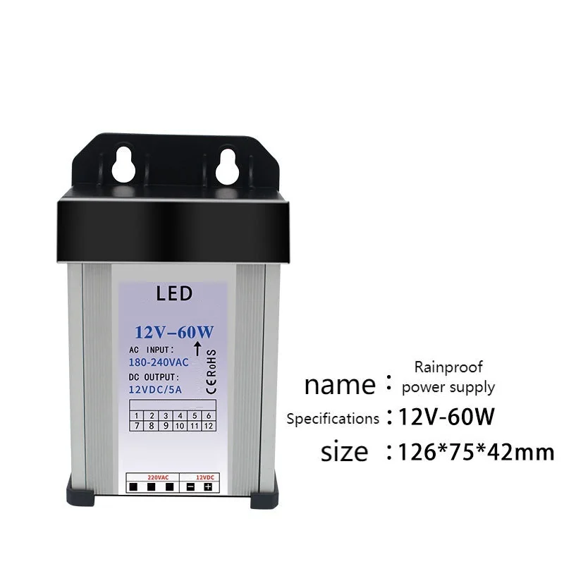 Светодиодная лампа источник питания 5 В 12 2 в | Электроника