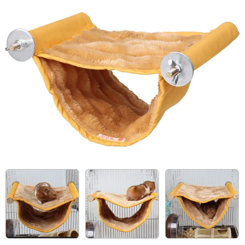 

Fashion Ferret Rat Hanging Plush Pet Sleeping Bag Squirrel Beds Hamster Cage Pet Hammock