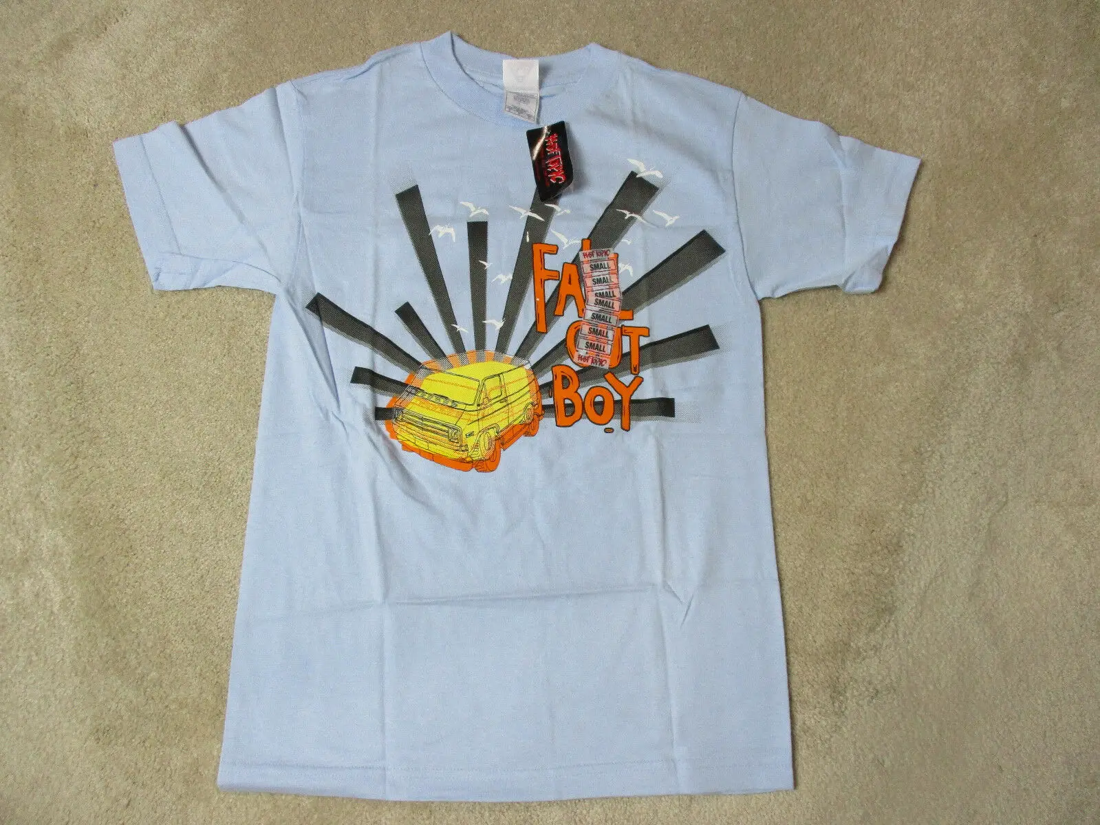 Новая Осенняя концертная футболка для мальчиков взрослых маленькая синяя Ван