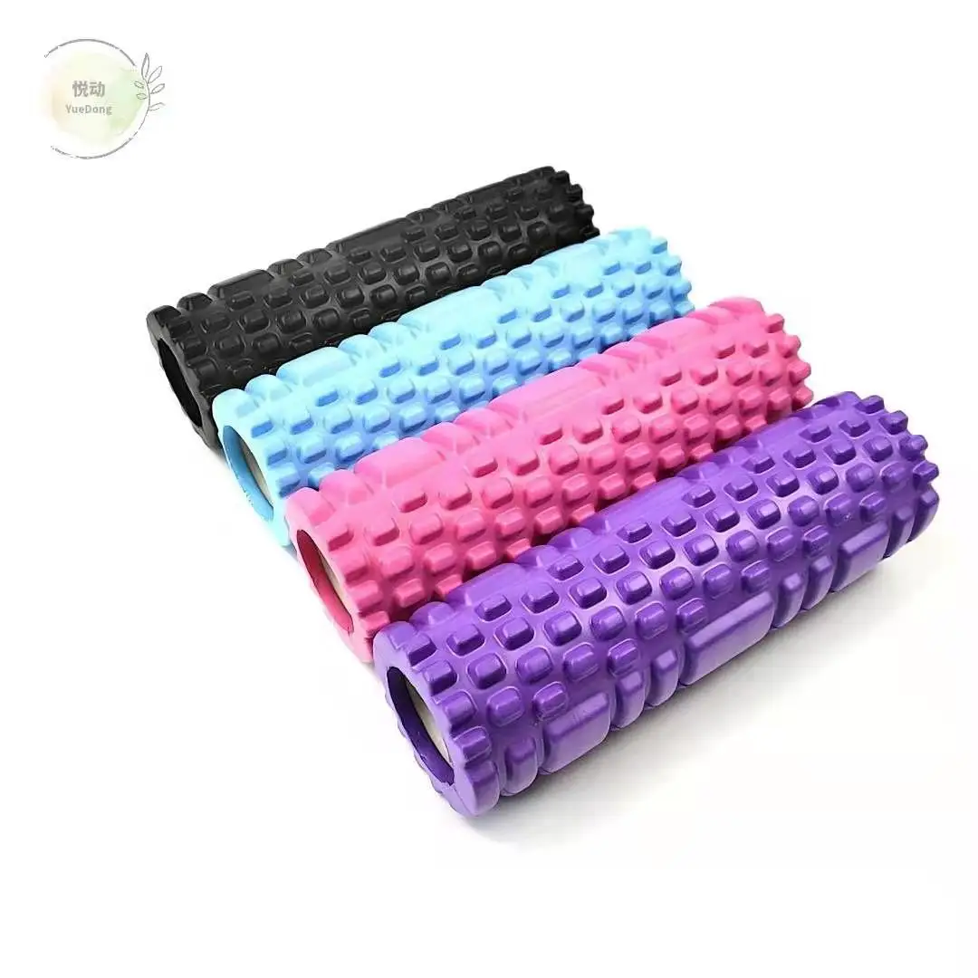 

Yoga Column Gym Fitness Foam Roller Pilates Yoga Exercise Back Muscle Massage Roller Soft Yoga Block Muscle roller Drop Shipping