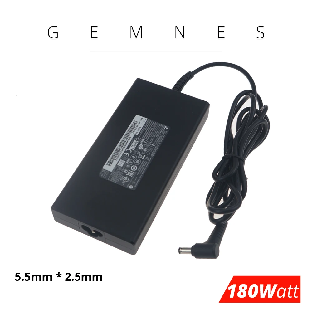 New Delta 180W Power Adapter for MSI GE72VR GS63VR WS63VR GS73VR GS43VR GT60 GT70 Laptop Charger ADP-180TB F 5.5*2.5MM | Компьютеры и