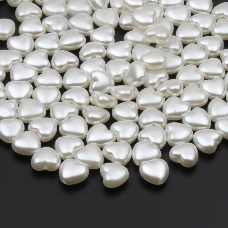 Бусины с имитацией под жемчуг 10 х11 мм 50 шт.|Бусины| |